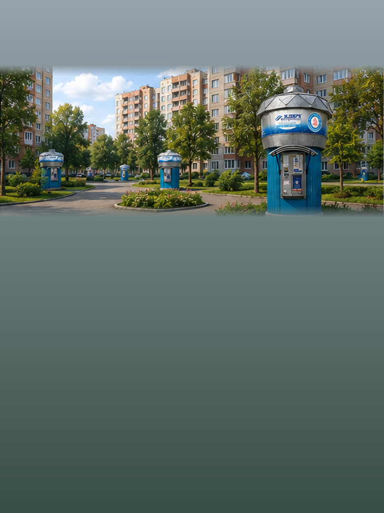 Водоматы в городском дворе